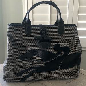 Longchamp Roseau Double-Jeu reversible tote